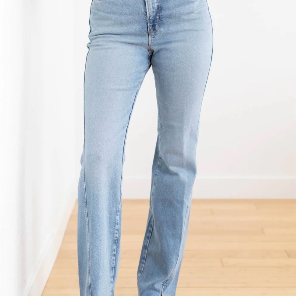 Good American Good Curve Boot Cut Jeans